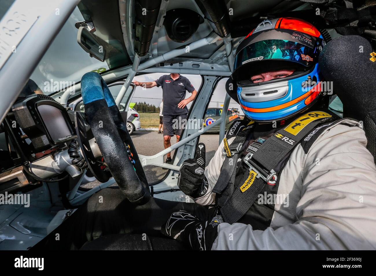 RAUER Marius (ger), Renault Clio Cup Team Bleekemolen, Portrait während der Clio Cup Open 2019, vom 26. Bis 28. Juli in Hockenheim, Deutschland - Foto Jean Michel Le MEUR / DPPI Stockfoto