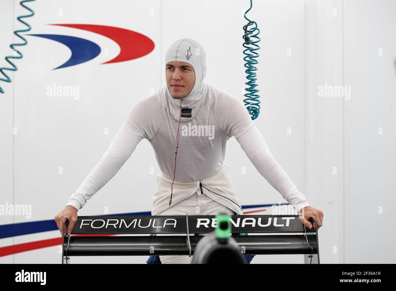 ROY Lucas Alecco (ger), Formel Renault Eurocup Team m2 Wettbewerb, Porträt während der FORMULE RENAULT EUROCUP 2019 in Hungaroring, 6. Bis 8. september, in Ungarn - Foto Marc de Mattia / DPPI Stockfoto