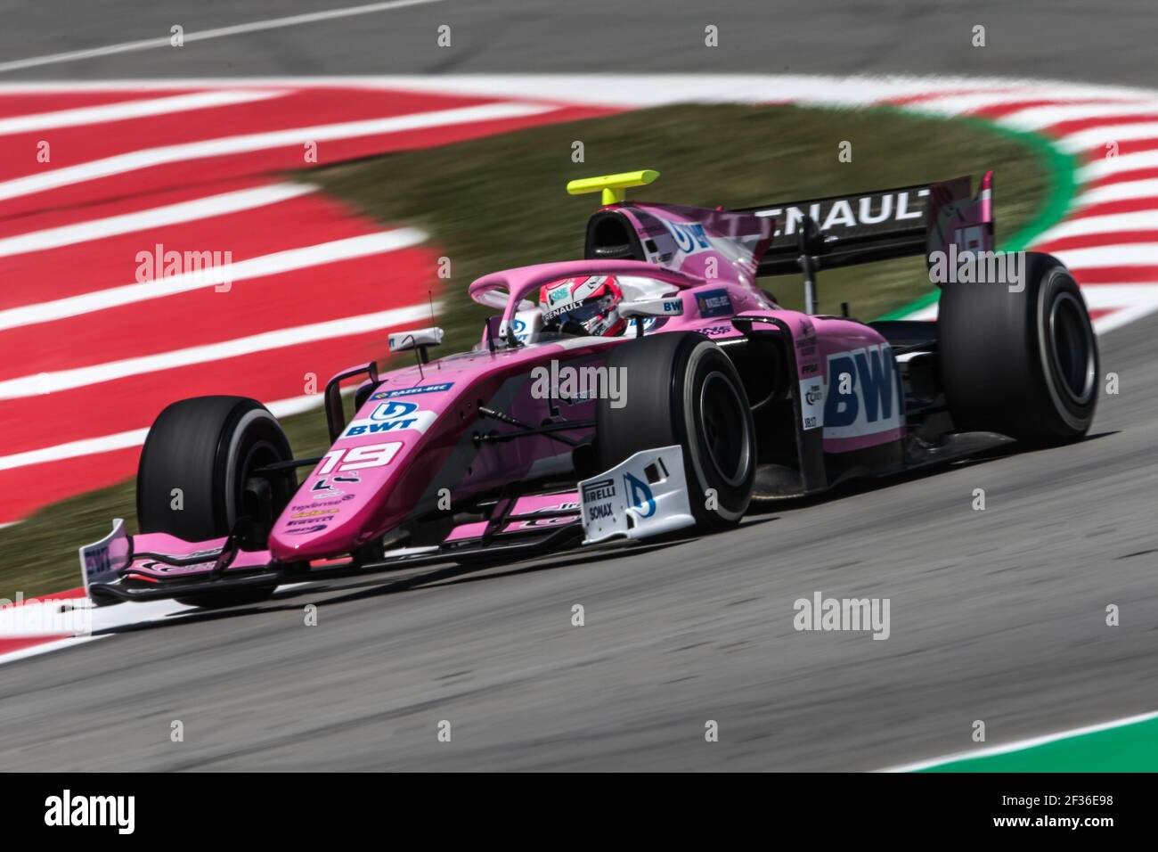 19 HUBERT Anthoine, BWT Arden, Portrait 2019 FIA Formel 2 Meisterschaft in Spanien vom 10. Bis 12. Mai in Barcelona - Foto Sebastiaan Rozendaal/Dutch Photo Agency/DPPI Stockfoto