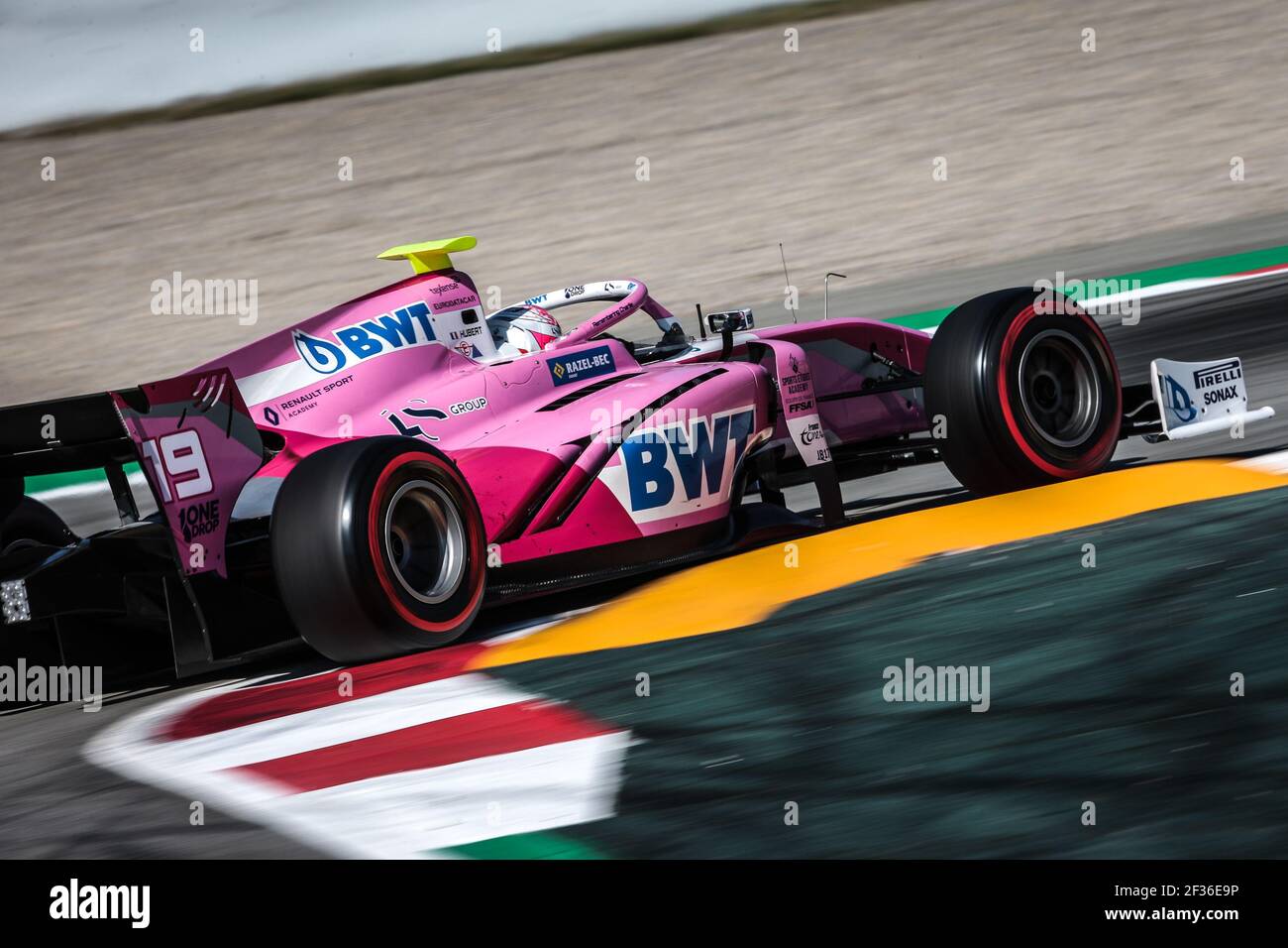 19 HUBERT Anthoine, BWT Arden, Portrait 2019 FIA Formel 2 Meisterschaft in Spanien vom 10. Bis 12. Mai in Barcelona - Foto Sebastiaan Rozendaal/Dutch Photo Agency/DPPI Stockfoto