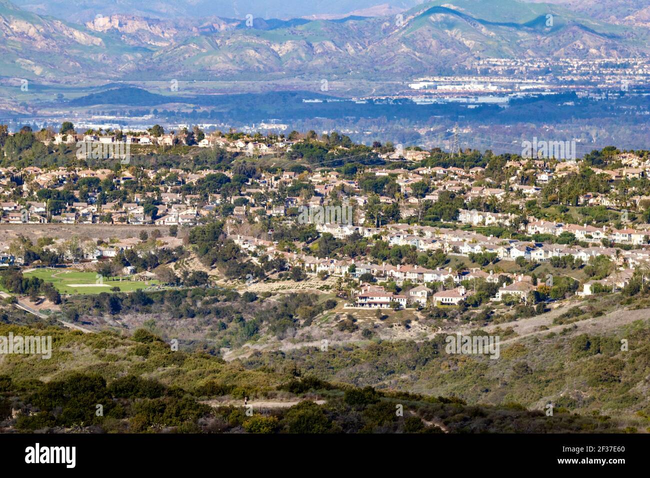 Wohnimmobilien in Orange County California USA Stockfoto