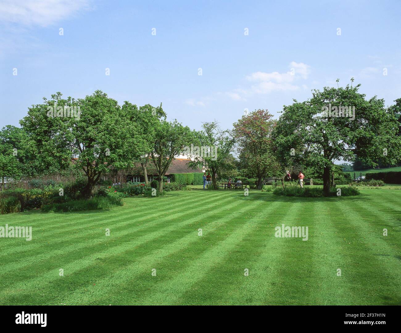 Großer Rasenmäher, Gerrards Cross, Buckinghamshire, England, Vereinigtes Königreich Stockfoto