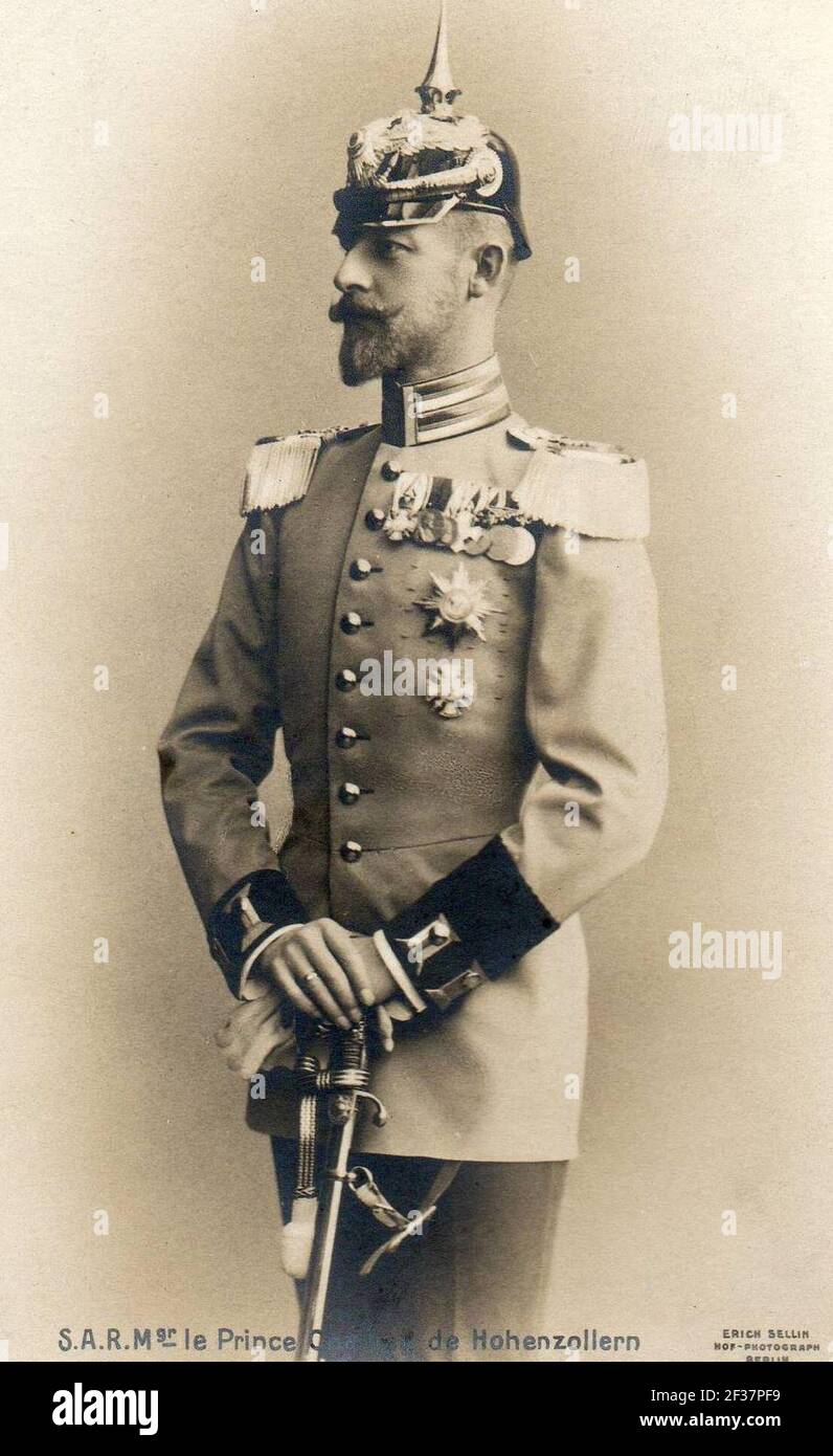 Karl Anton von Hohenzollern. Stockfoto