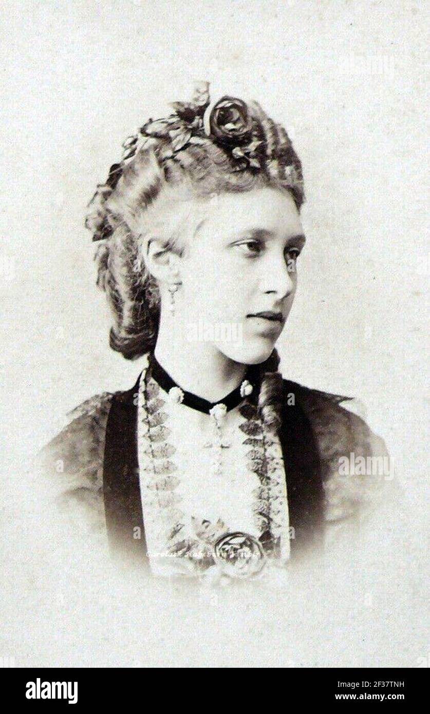 Prinzessin Marie von Hannover (1849-1904). Stockfoto