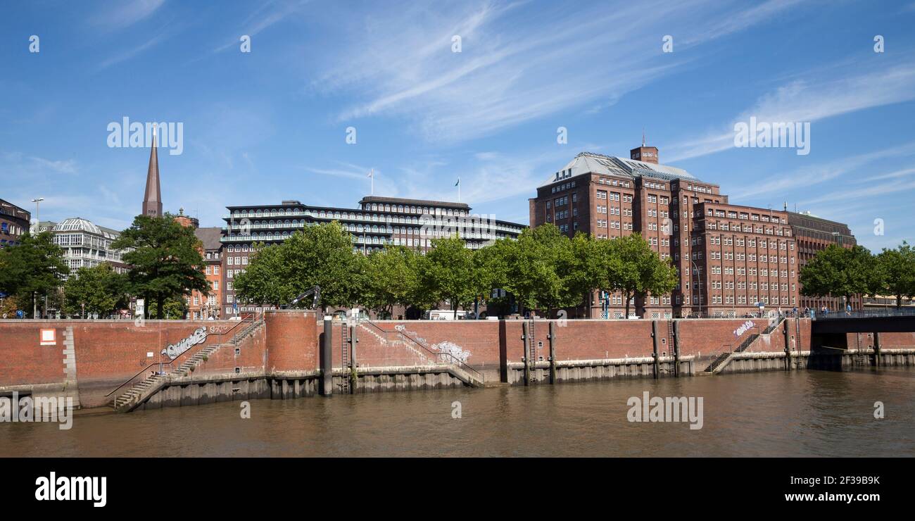 Geographie / Reisen, Deutschland, Hamburg, Lagerhaus, Chilehaus (Chile Haus, Additional-Rights-Clearance-Info-Not-Available Stockfoto