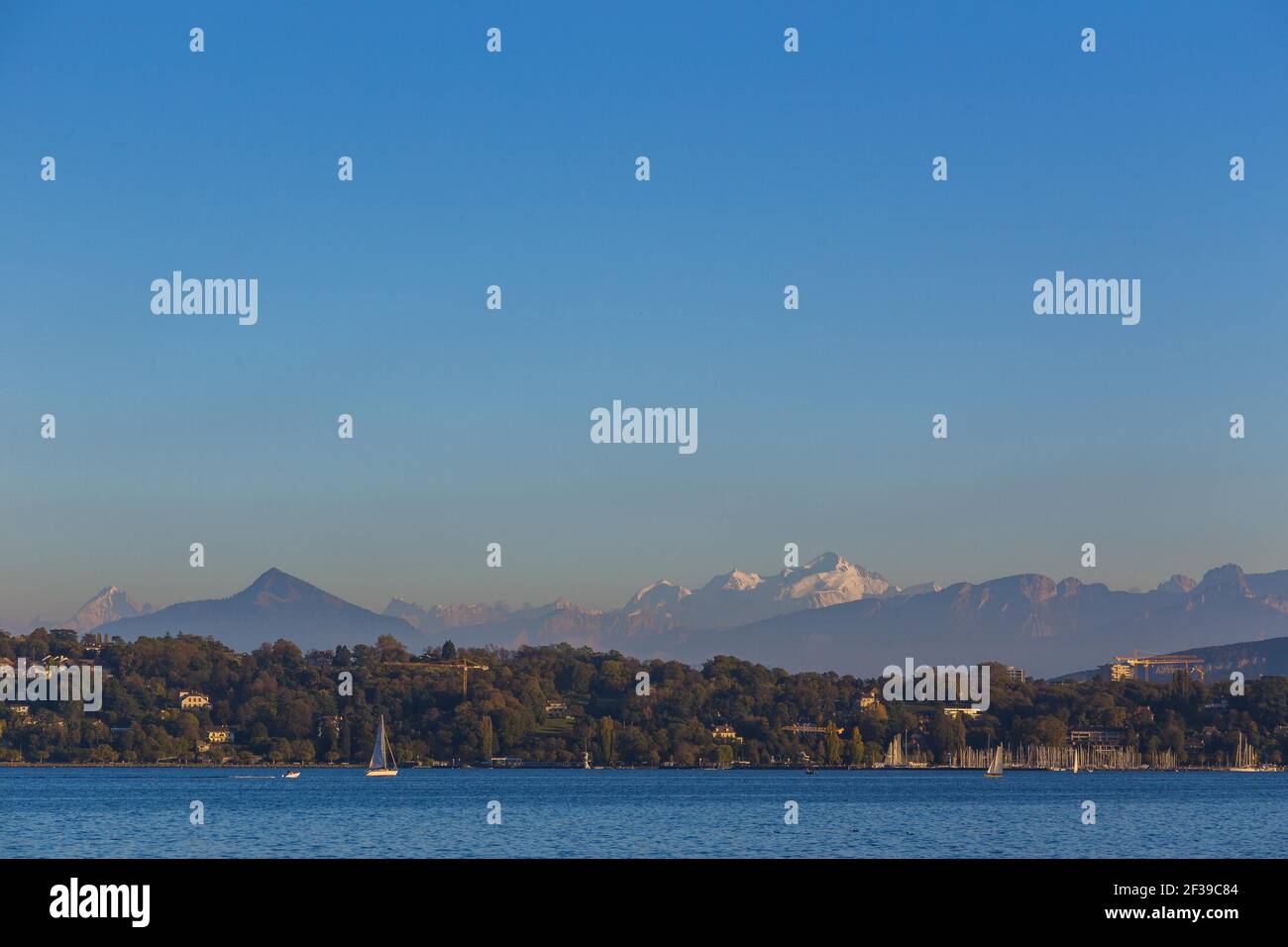 Mont Blanc Massif Switzerland Stockfotos und -bilder Kaufen - Alamy