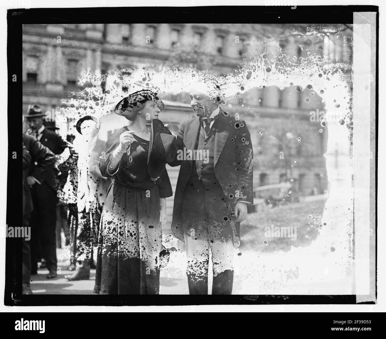 Prof. Einstein & Frau Stockfoto Prof. Einstein & Frau Stockfoto