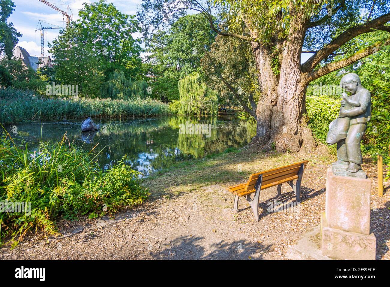 Geographie / Reisen, Deutschland, Hessen, Marburg, Marburg an der Lahn, Alter Botanischer Garten, Zusatz-Rechteklärung-Info-nicht-verfügbar Stockfoto