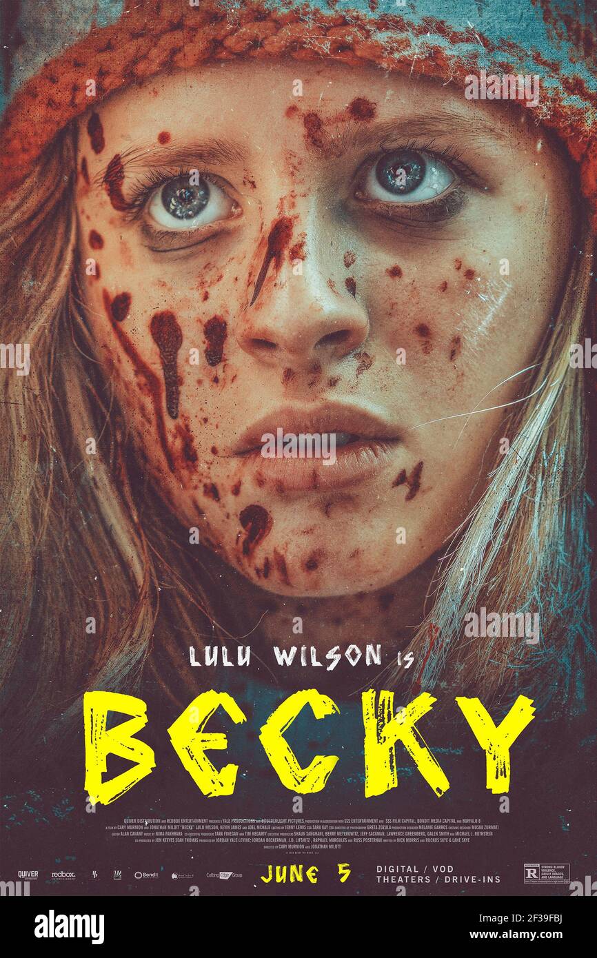 LULU WILSON in BECKY (2020), Regie Jonathan MILOTT und CARY MURNION. Kredit: Köcher Verteilung / Redbox Unterhaltung / Album Stockfoto