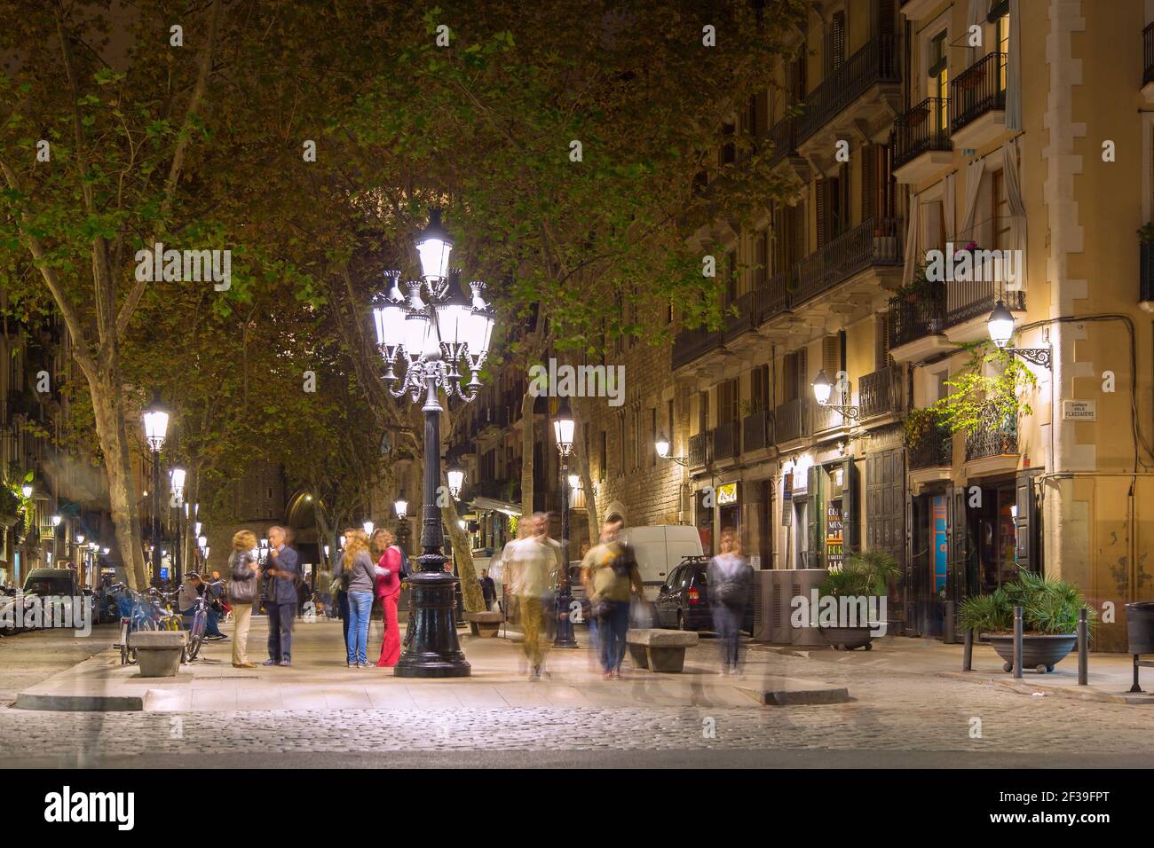 Geographie / Reisen, Spanien, Barcelona, Passeig del spring, Additional-Rights-Clearance-Info-not-available Stockfoto