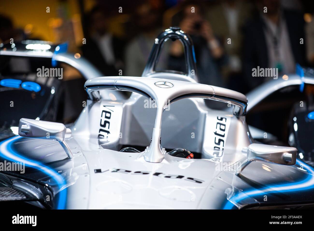 Vorstellung des Mercedes EQ FE Silver Arrow 01 auf der IAA 2019 in Frankfurt am Main am 11. September 2019 - Foto Xabi Bonilla / DPPI Stockfoto