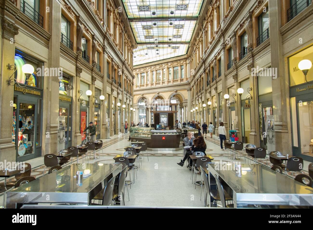 Galleria Alberto Sordi Galerie, Rom, Latium, Italien, Europa Stockfoto