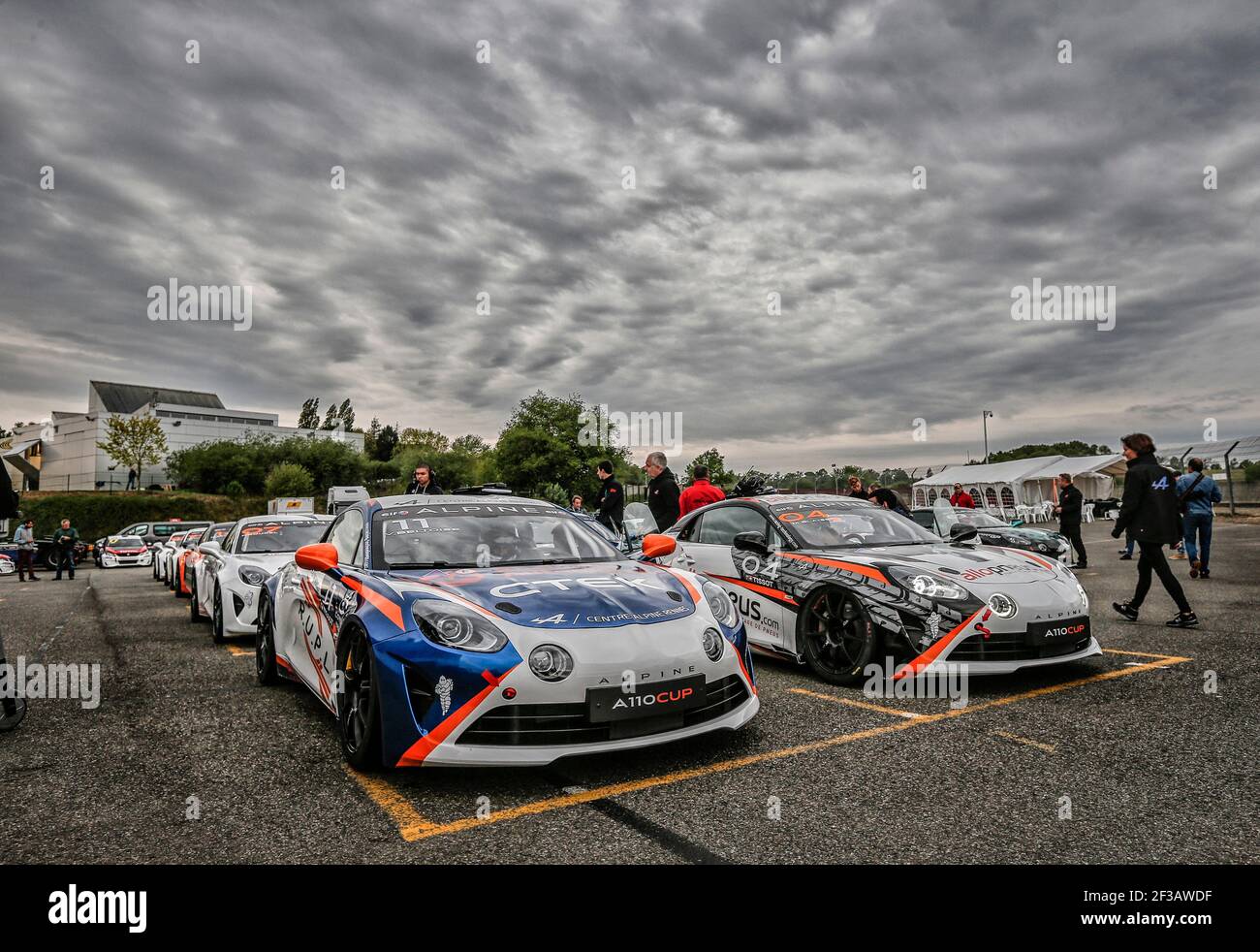 AMBIENTE Vorspiel während der 2019 FFSA GT4 französisch Meisterschaft, vom 19. Bis 22. april, in Nogaro, Frankreich - Foto Jean Michel Le MEUR / DPPI Stockfoto