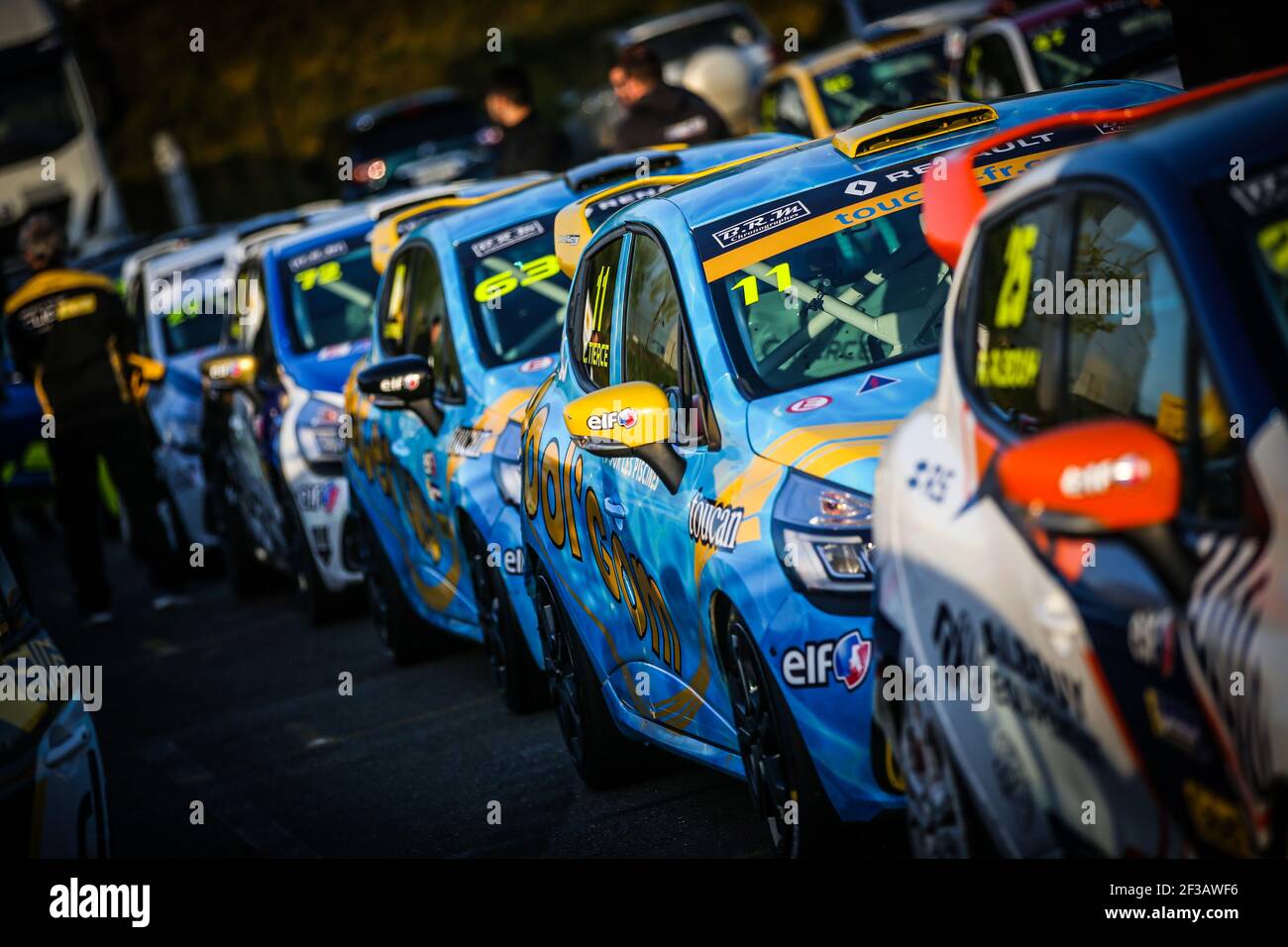 AMBIANCE PRE-GRID während der 2019 FFSA GT4 französisch Meisterschaft, vom 19. Bis 22. april, in Nogaro, Frankreich - Foto Jean Michel Le MEUR / DPPI Stockfoto