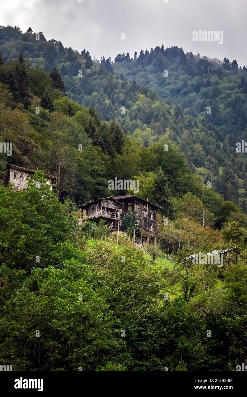 Firtina Tal in Rize Stockfoto