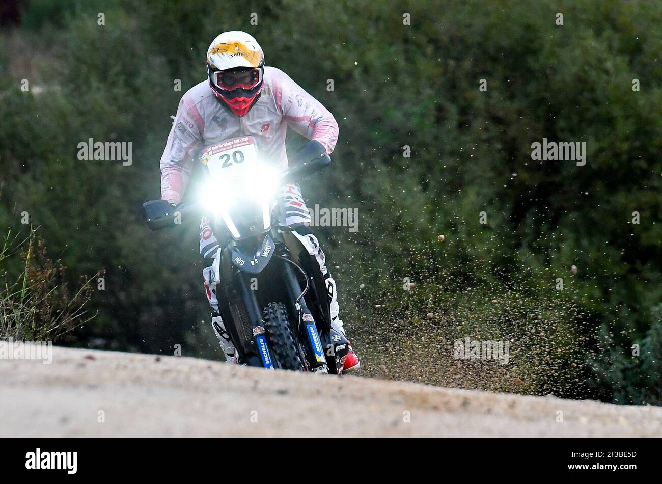 20 Rodrigues Joaquim (PT), Hero Motorsports Team Rally Hero 450 Rallye, Aktion während der 2020 Baja Portalegre 500, vom 5. Bis 7. November 2020 um Portalegre, Portugal - Foto Paulo Maria / DPPI Stockfoto