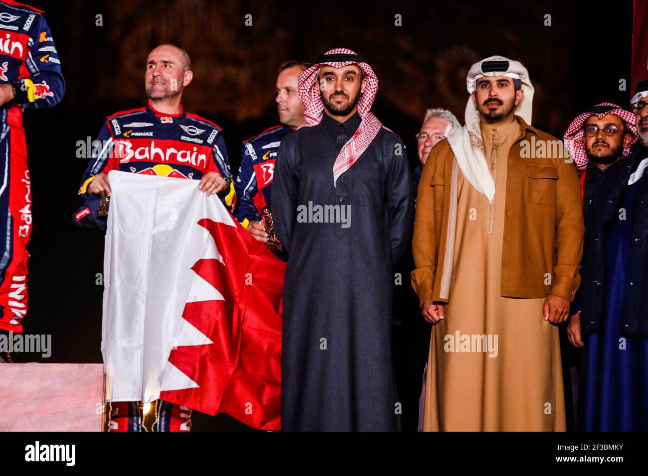 Prinz Abdul Aziz bin Turki Al-Faisal, Vorsitzender des General Sports Authority Podium bei der Ankunft der Dakar 2020, in Qiddiya, Saudi-Arabien, am 17. Januar 2020 - Foto Francois Flamand / DPPI Stockfoto