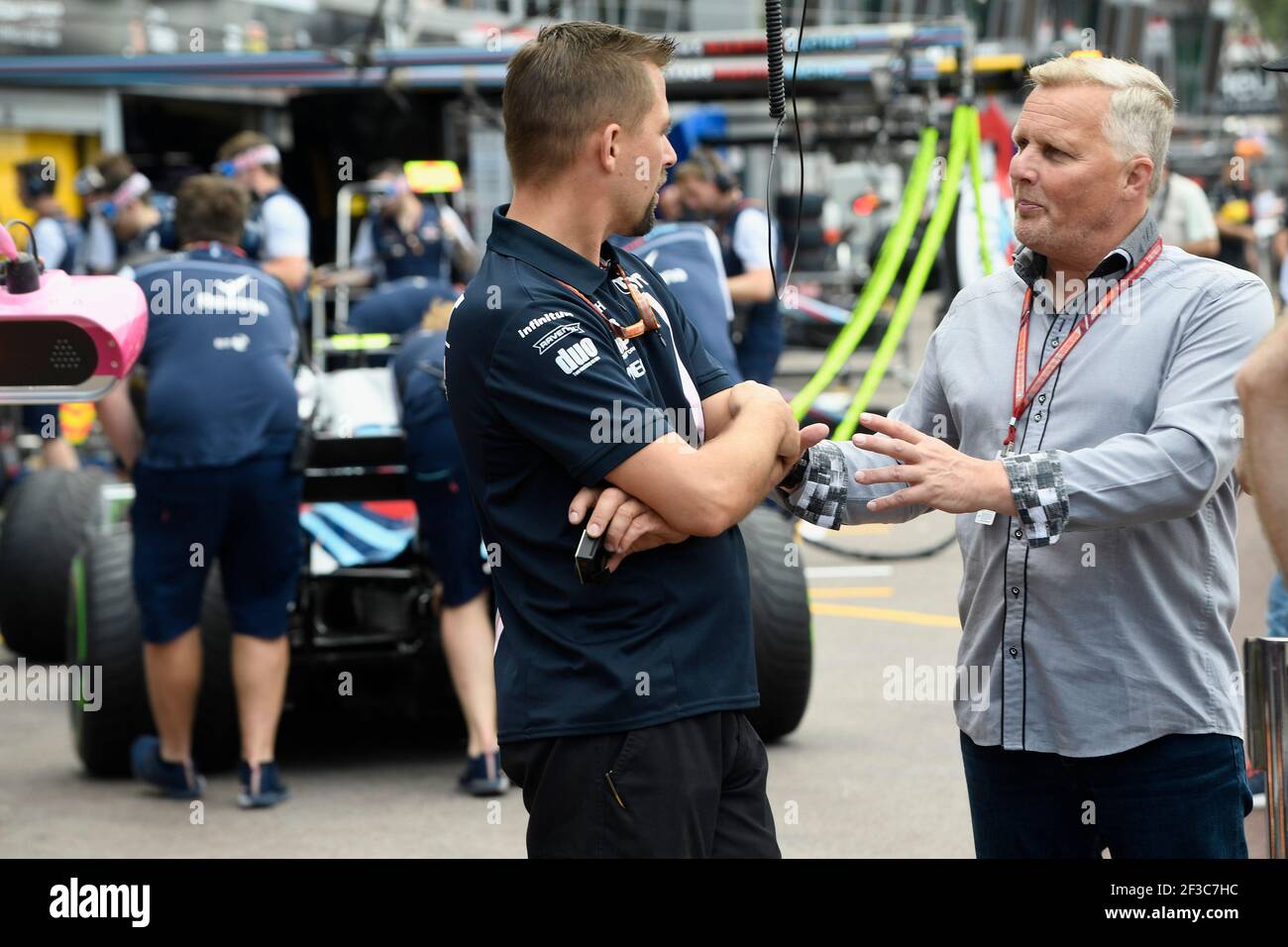 HERBERT JOHNNY ex F1 FAHRER während der Formel 1 Weltmeisterschaft 2018, Grand Prix von Monaco vom 24. Bis 27. Mai in Monaco - Foto Eric Vargiolu / DPPI Stockfoto