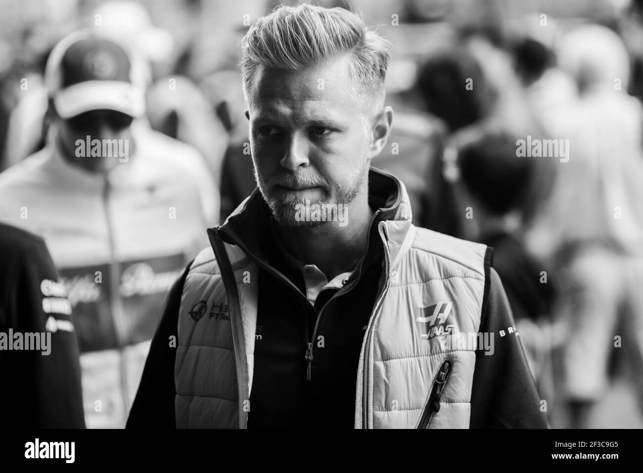 MAGNUSSEN Kevin (dnk), Haas F1 Team VF-18 Ferrari, Portrait während der Formel 1 FIA Weltmeisterschaft 2018, Spanien Grand Prix, in Barcelona Catalunya vom 10. Bis 13. Mai - Foto Xavi Bonilla / DPPI Stockfoto