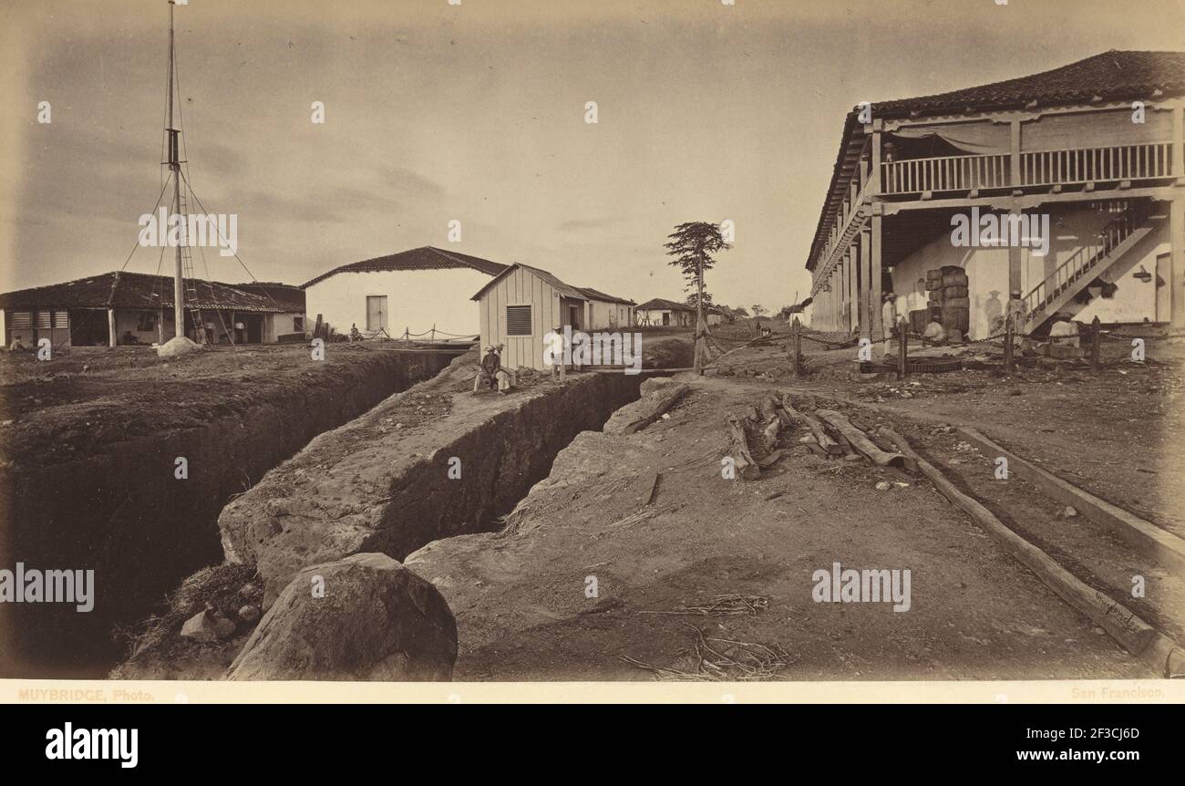 Acajutla, 1877. Stockfoto