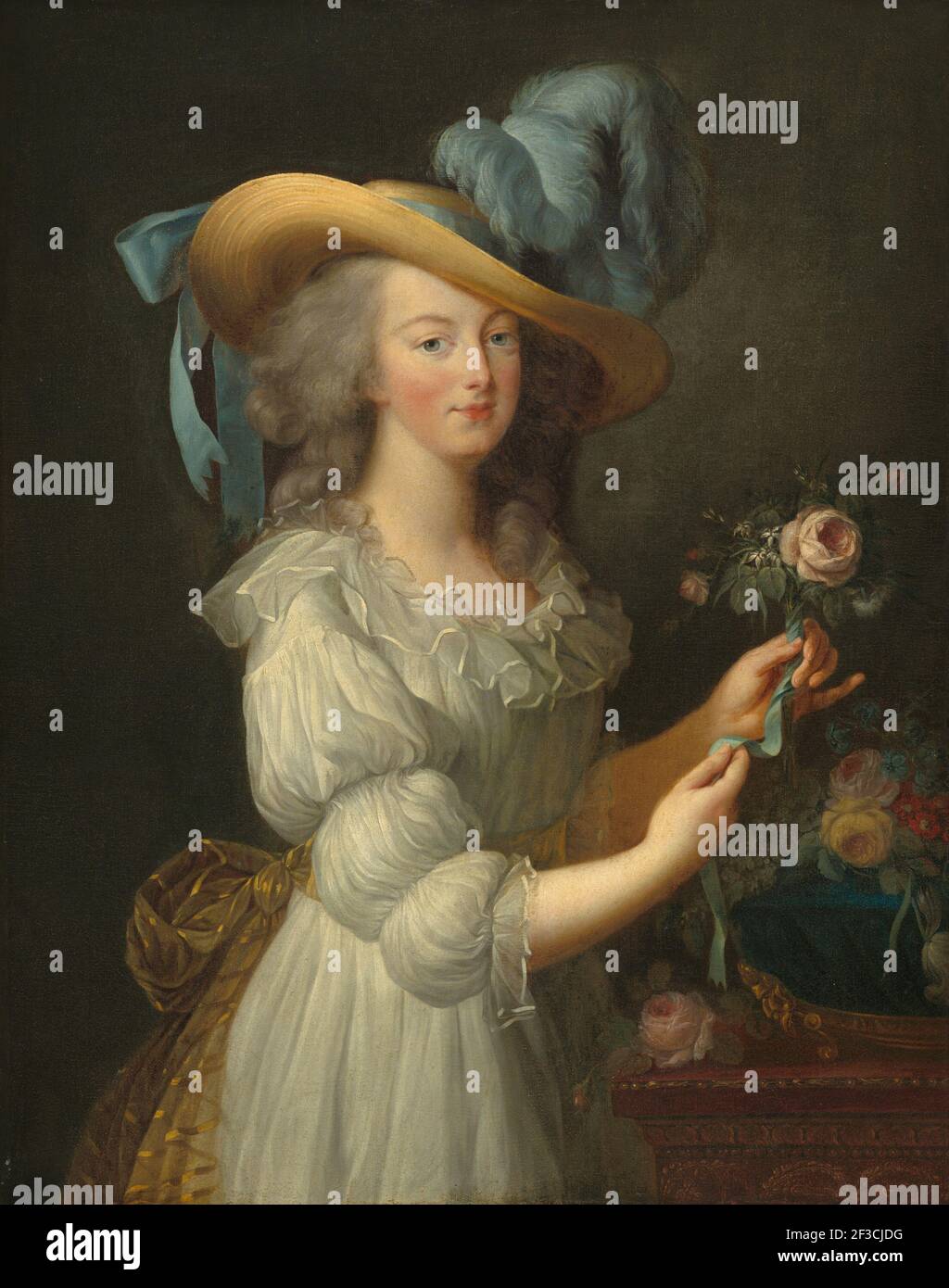 Marie-Antoinette, nach 1783. Stockfoto