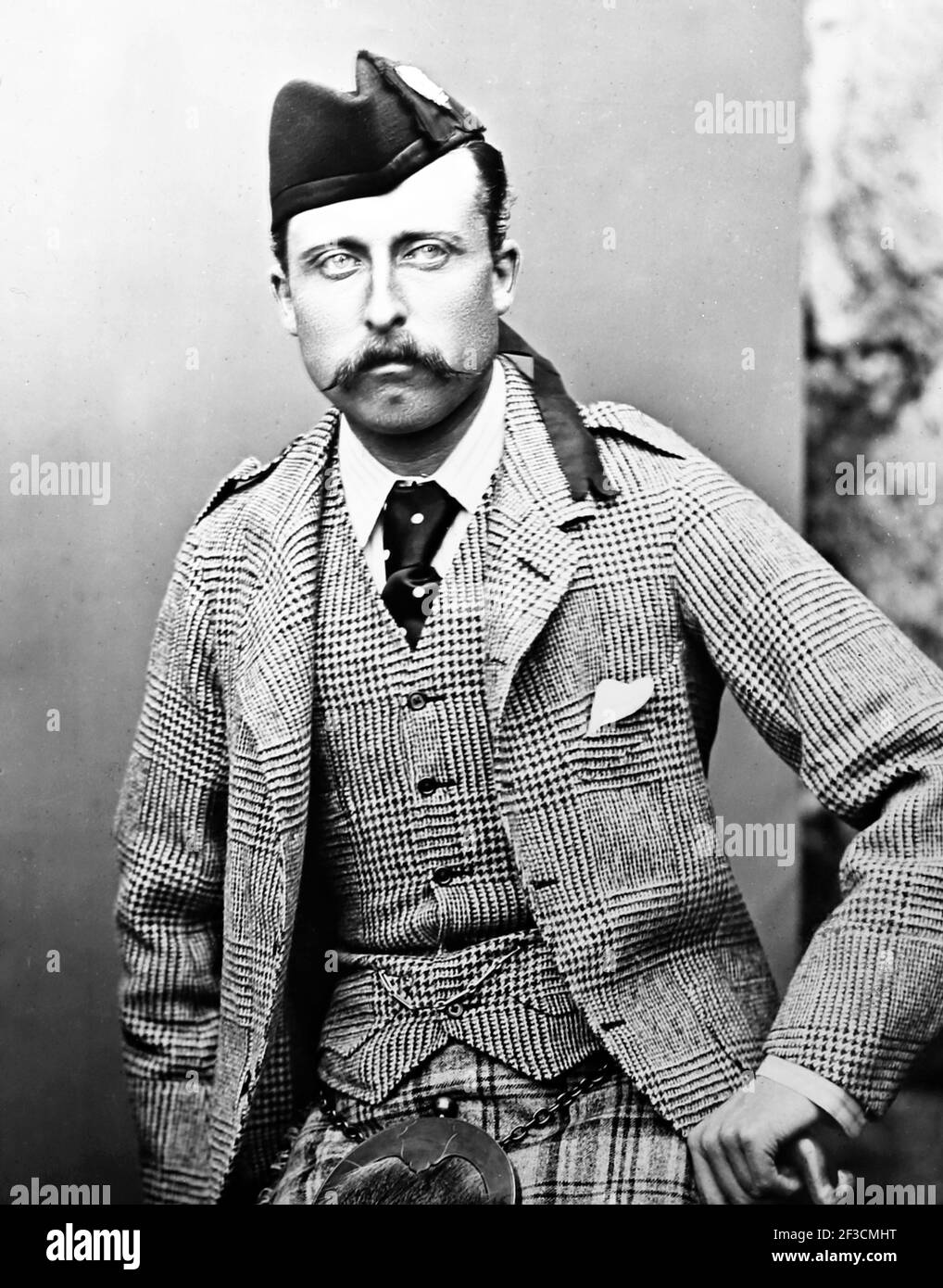 Prinz Arthur, Duke of Connaught, Sohn von Königin Victoria, viktorianische Zeit Stockfoto