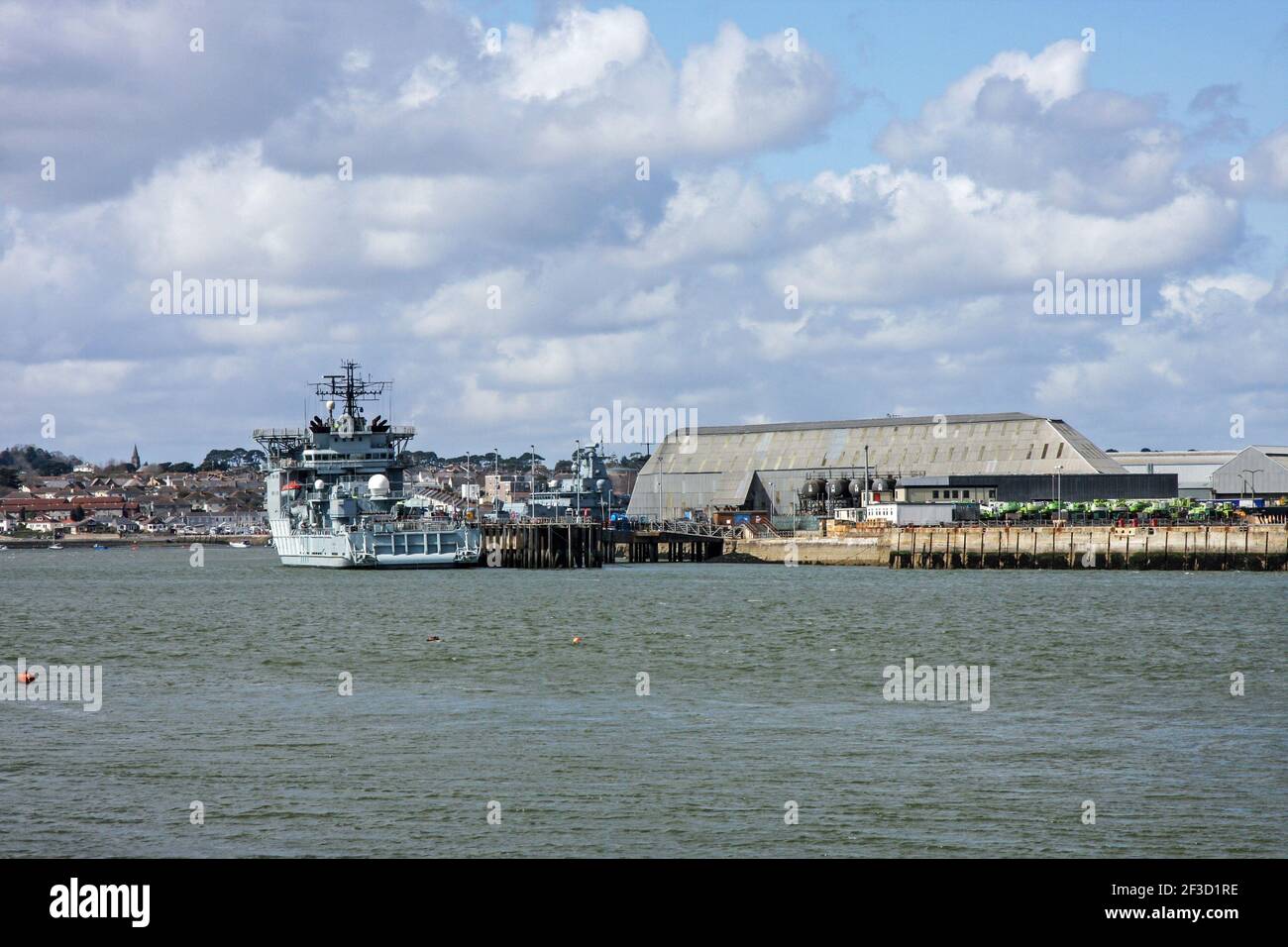 Reportage   News  South Yard Devonport ist in der enthalten Freeport-Status für Plymouth im März 2021 bekannt gegeben Stockfoto