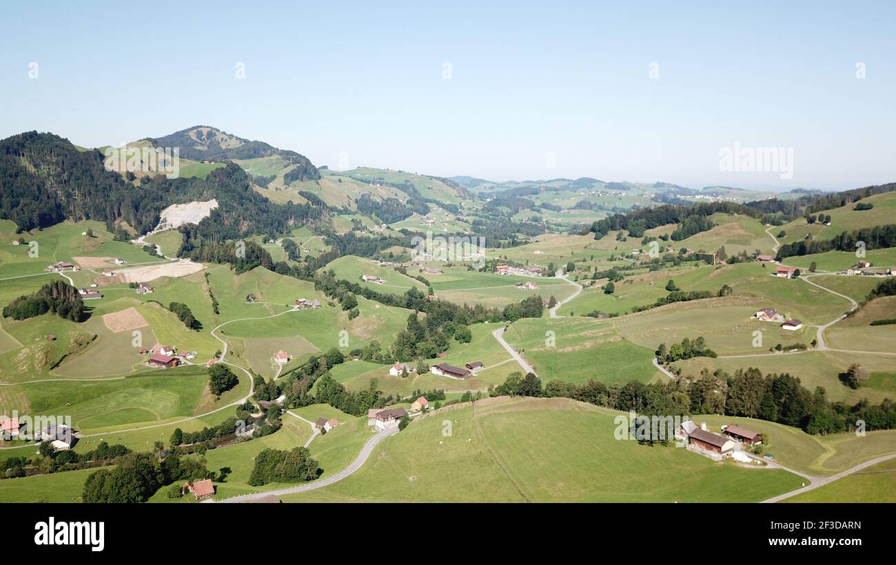 Appenzeller Land, Schweiz Stockfoto