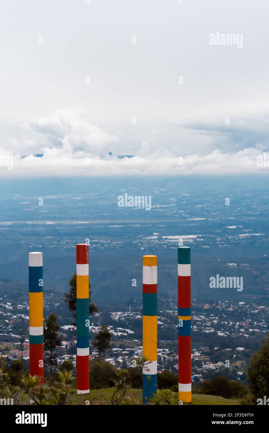 Ein Spaziergang durch einen Park. Genießen Sie die Natur um ihn herum. Stockfoto