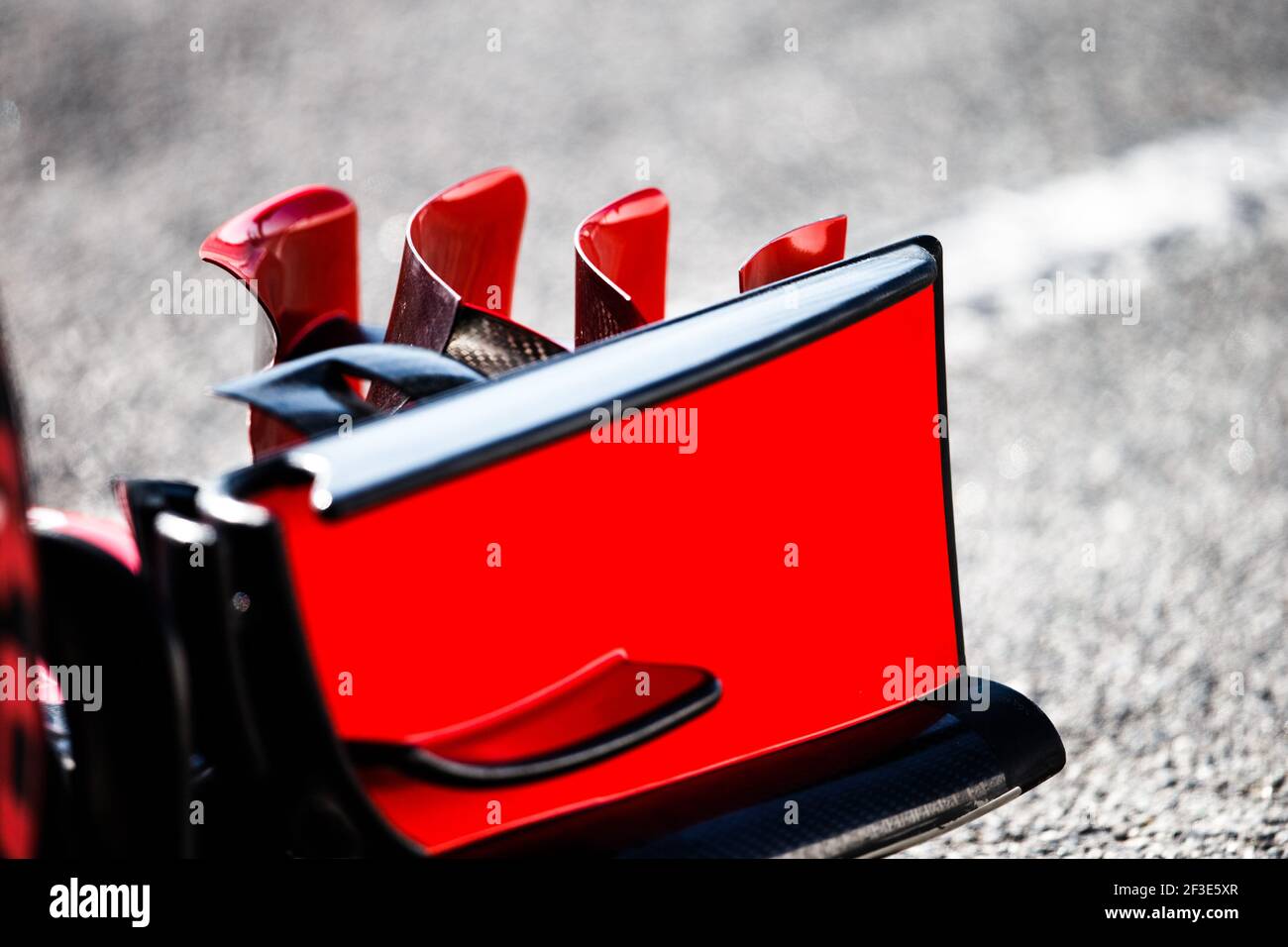 Ferrari SF71H, Mechanische Details während der Formel 1 Wintertests 2018 in Barcelona, Spanien vom 6. Bis 9. März - Foto Antonin Vincent / DPPI Stockfoto