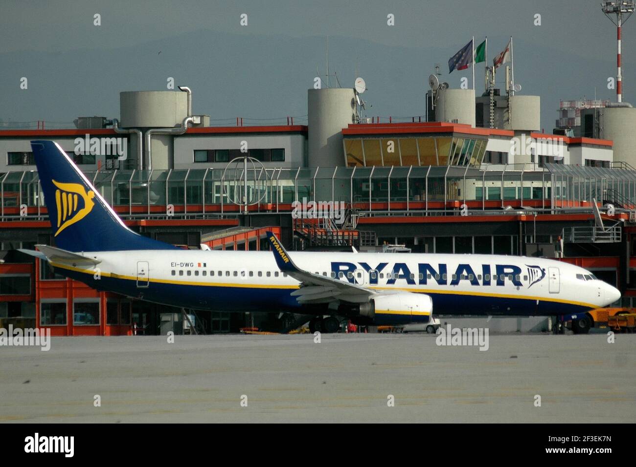 15-03-2021 - Generic Airplanes - Ei-DWG - Ryanair - Boeing 737 NG MAX. Seriennummer 33620, Typ 737-8AS. Erster Flug am 19,09.2007, geliefert nach Rya Stockfoto