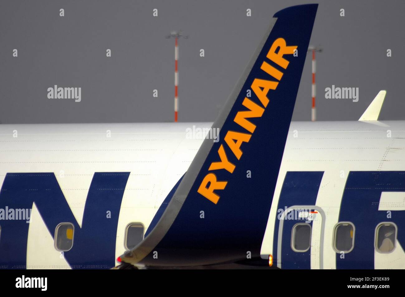 15-03-2021 - Generic Airplanes - Ei-DAV - Ryanair - Boeing 737 NG MAX. Seriennummer 33555, Typ 737-8AS. Erster Flug am 10,10.2003, geliefert nach Rya Stockfoto