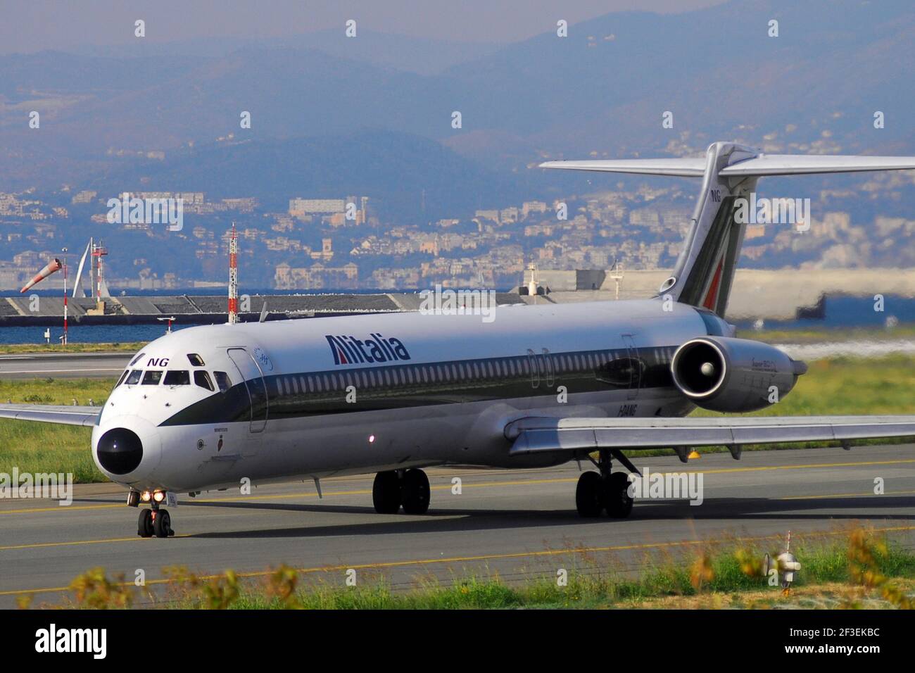 15-03-2021 - Generic Airplanes - I-DANG - Alitalia - McDonnell Douglas MD-80. Seriennummer 53176, Typ MD-82. Erstflug am 31,01.1992, geliefert t Stockfoto