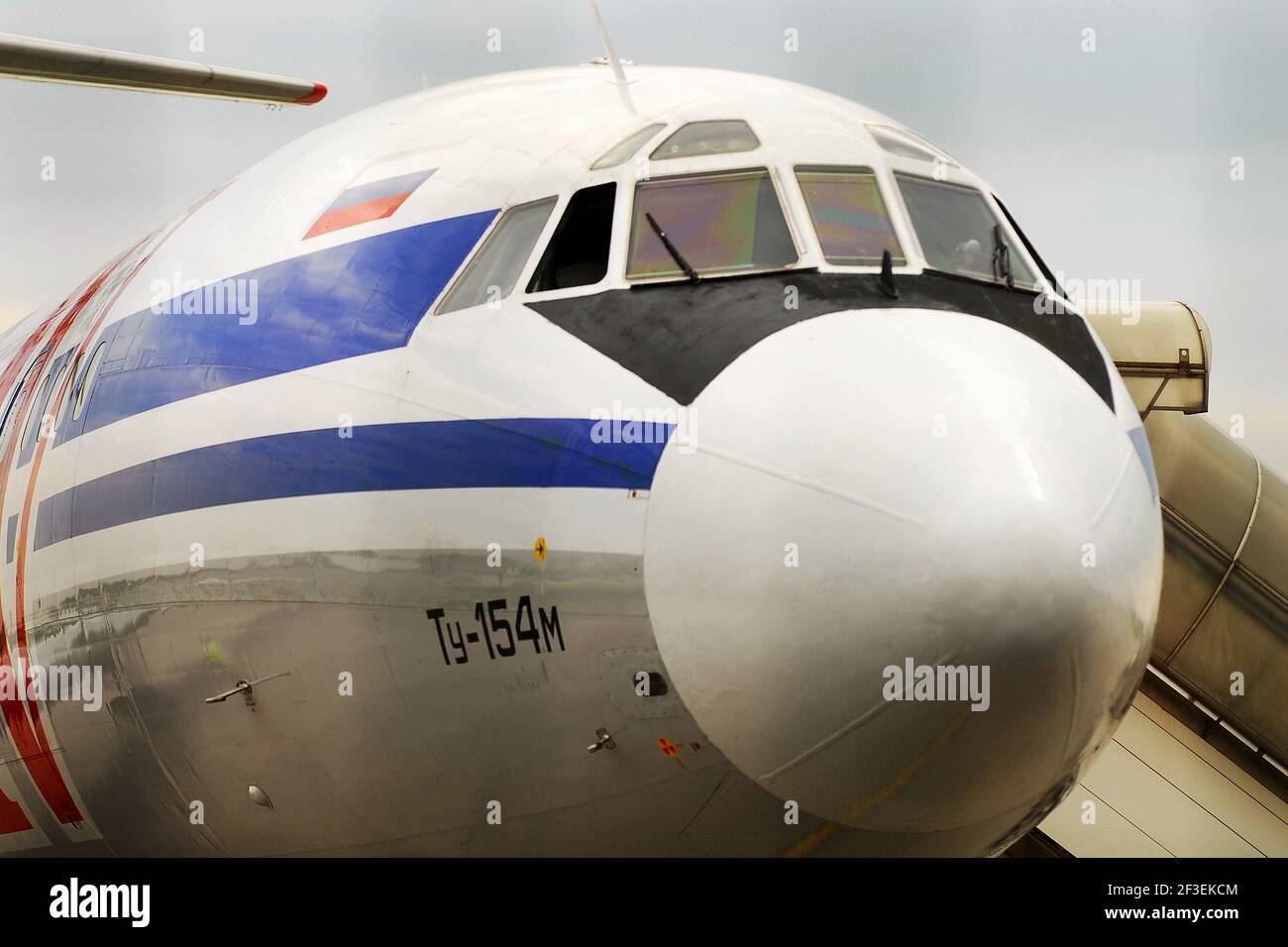 15-03-2021 - Generic Airplanes - RA-85826 - KMV - Kavminvodyavia - Tupolev. Seriennummer 89A-812, Typ TU-154M. Erster Benutzer war LOT Polish Airlines on Stockfoto