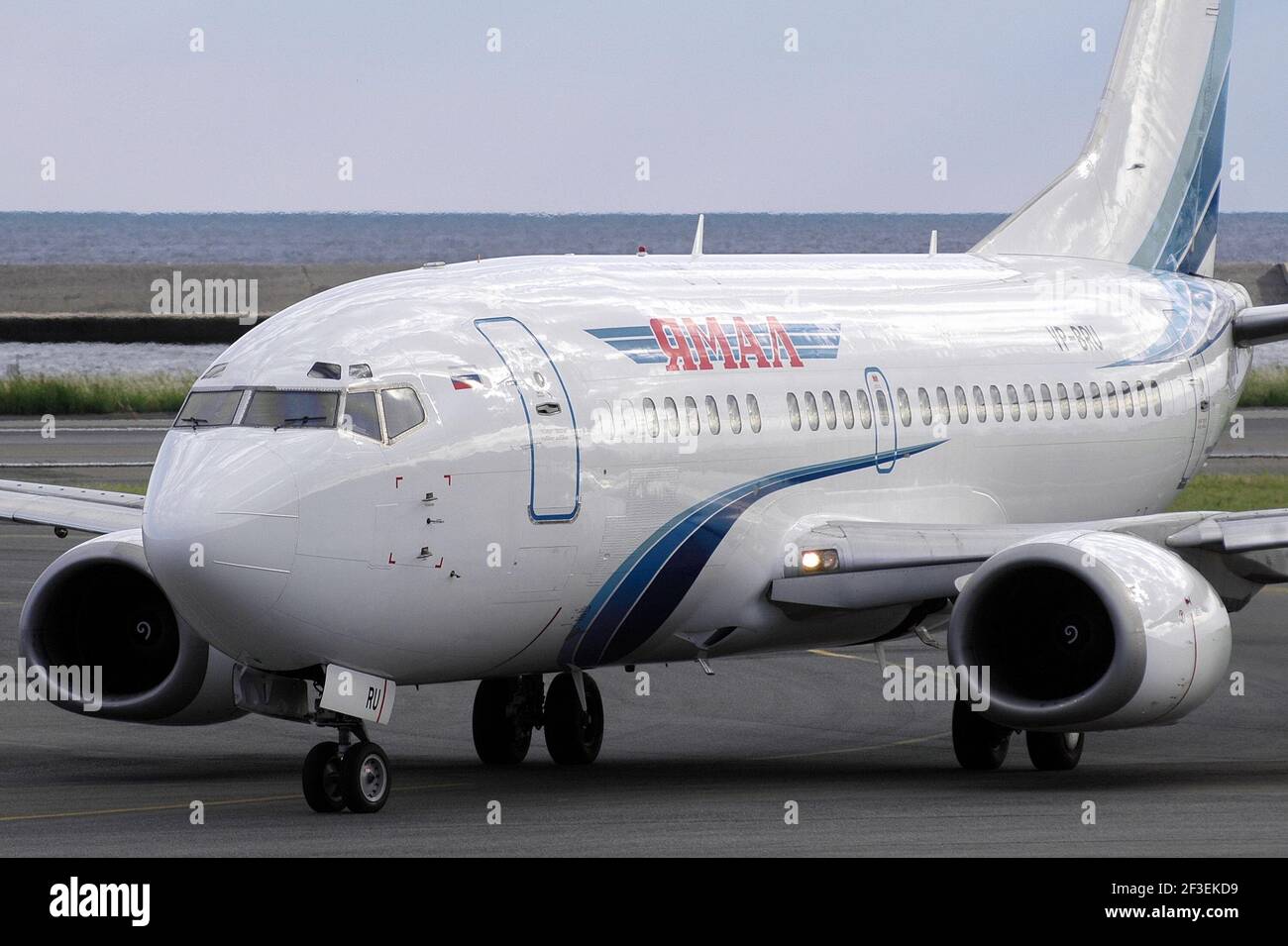 15-03-2021 - Generic Airplanes - VP-BRU - Yamal - Boeing 737. Seriennummer 25206, Typ 737-528. Erstflug am 19,07.1991, geliefert nach Yamal am 1,0 Stockfoto