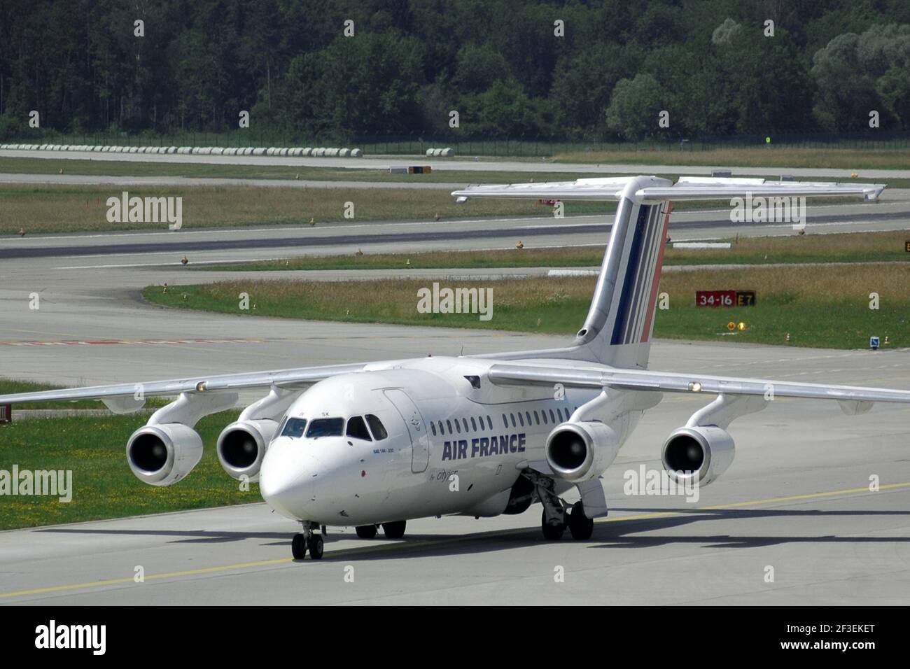 15-03-2021 - Generic Airplanes - Ei-CSK - CityJet - BAW 146 Avro RJ. Seriennummer 2062, Typ BAE 146-200A. Erstflug am 3,12.2006, ausgeliefert an CI Stockfoto