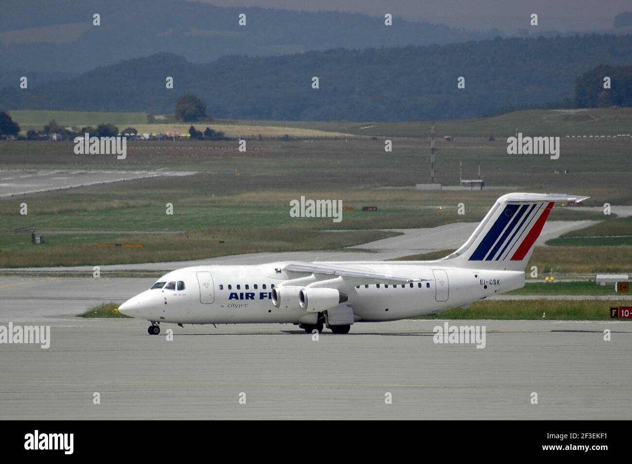 15-03-2021 - Generic Airplanes - Ei-CSK - CityJet - BAW 146 Avro RJ. Seriennummer 2062, Typ BAE 146-200A. Erstflug am 3,12.2006, ausgeliefert an CI Stockfoto