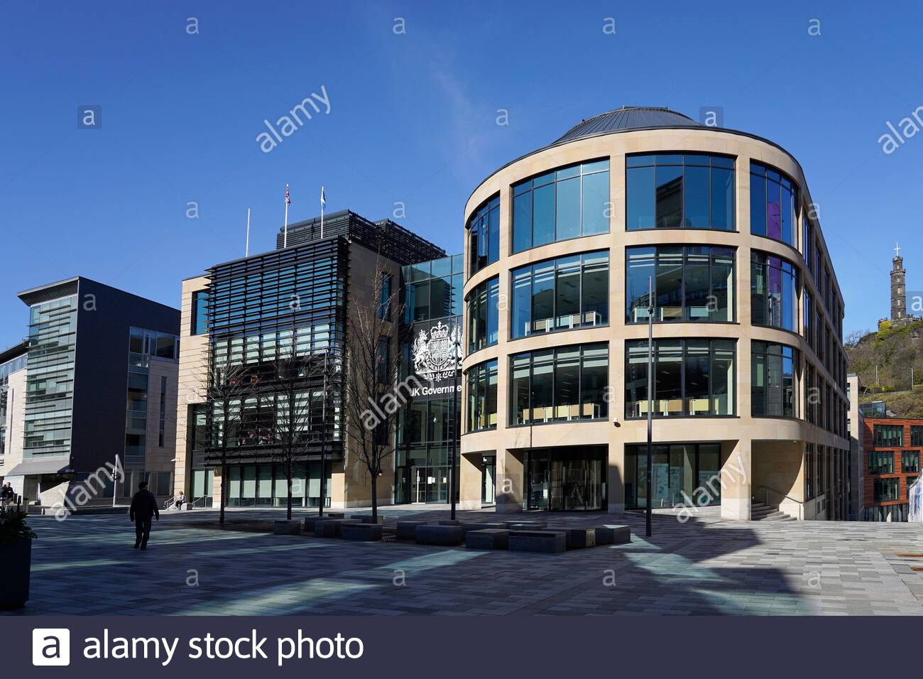HMRC UK Regierungsbüro Block am Waverley Square, Edinburgh, Schottland Stockfoto