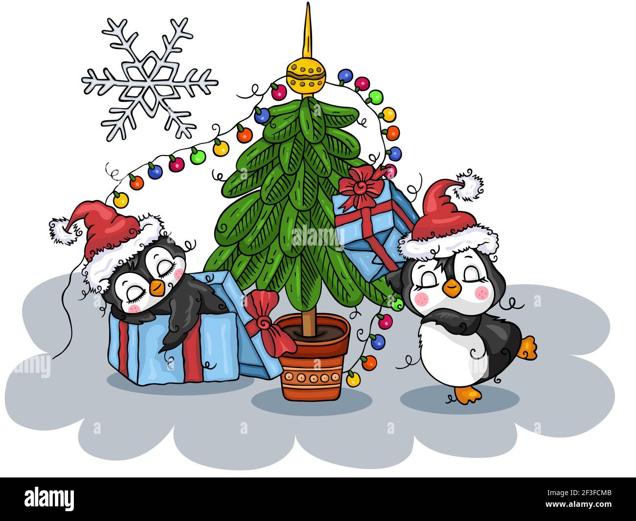Weihnachtspinguine Stockfotos Und Bilder Kaufen Alamy