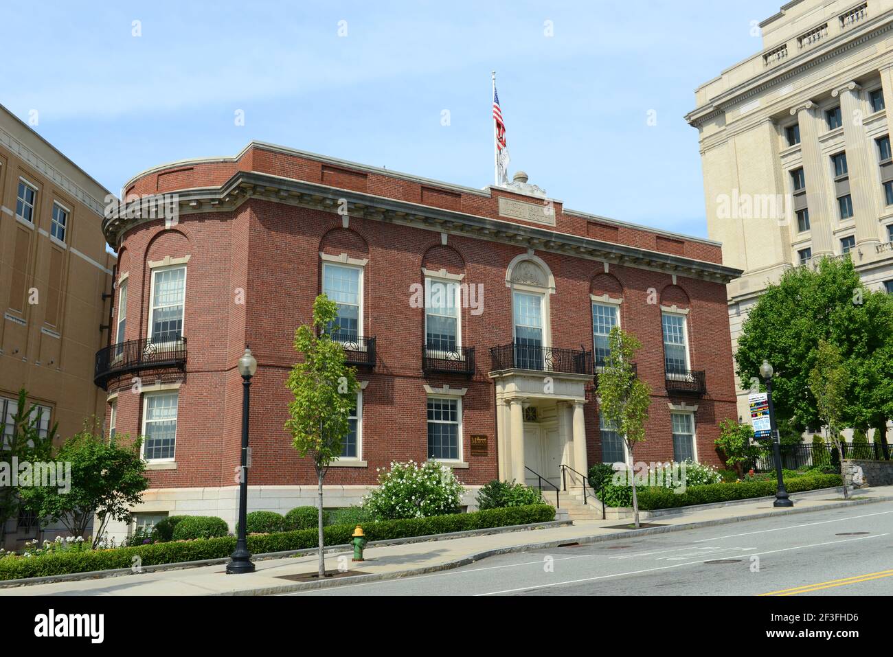 Rhode Island Medical Society Building wurde im Jahr 1902 im Stil der Federal Revival in der Innenstadt von Providence, Rhode Island RI, USA gebaut. Stockfoto