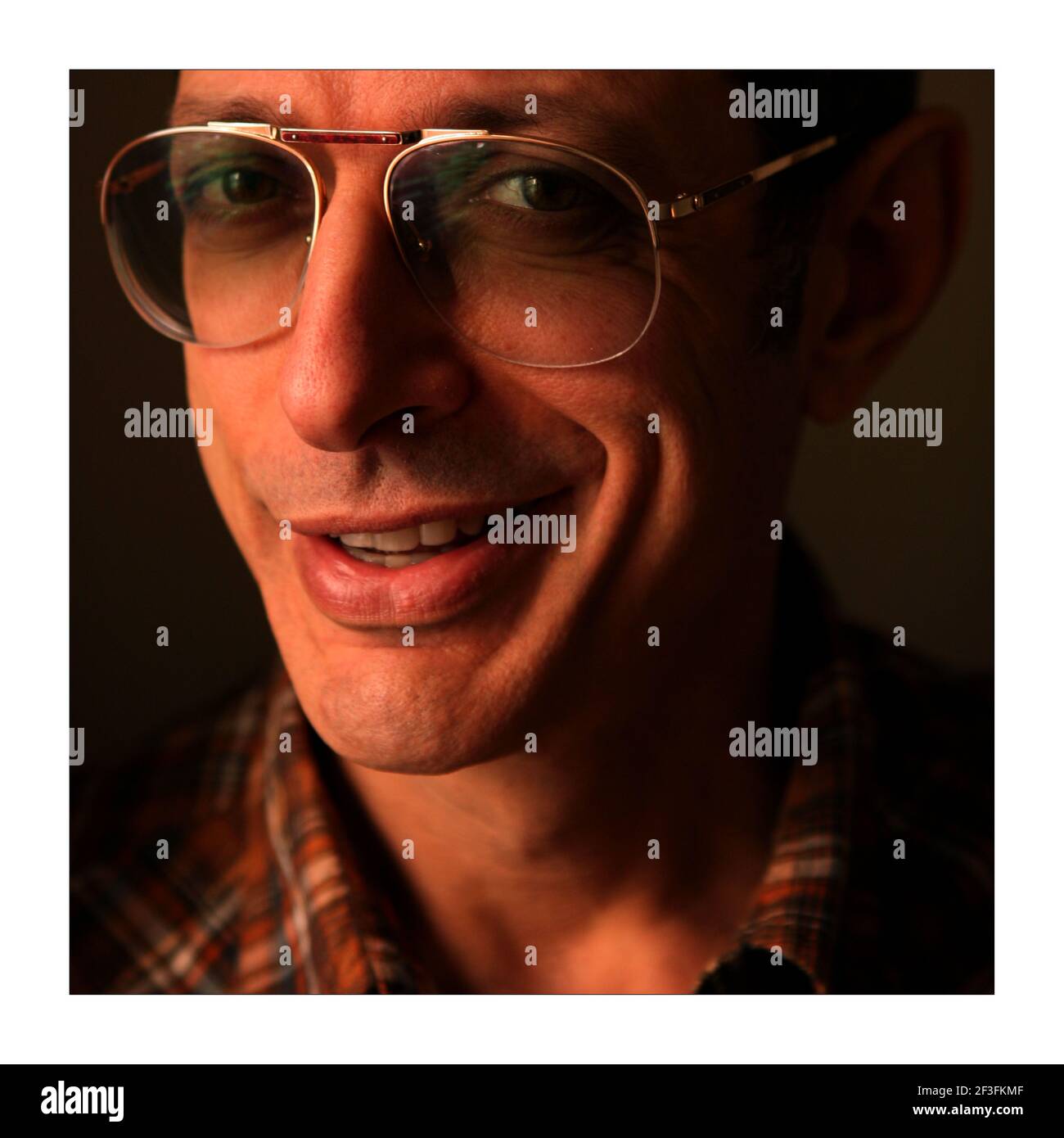 Schauspieler... Jeff Goldblum in London.Foto von David Sandison The Independent 21/3/2008 Stockfoto