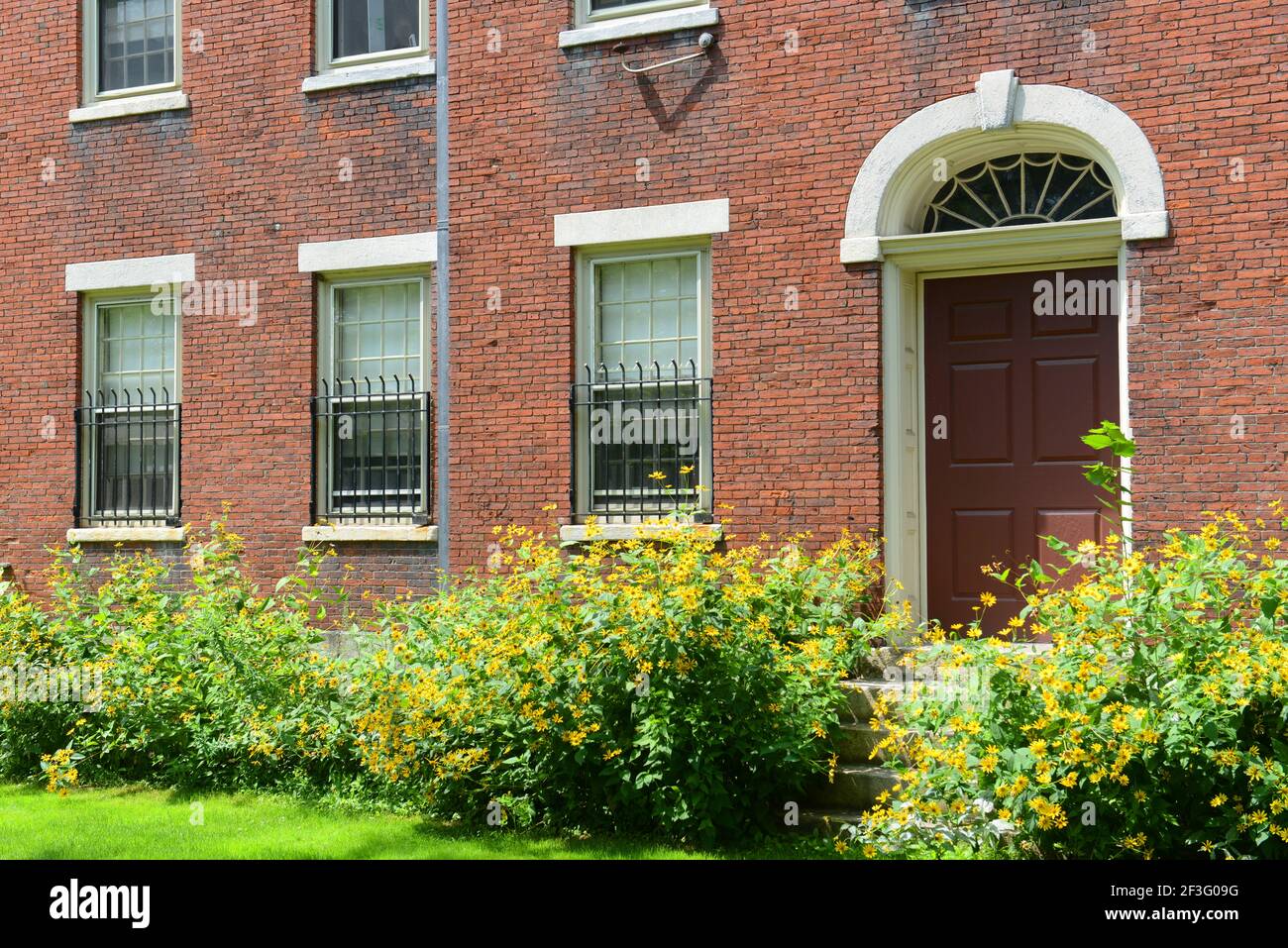 Hope College Gebäude in Brown University, Providence, Rhode Island RI, USA. Stockfoto