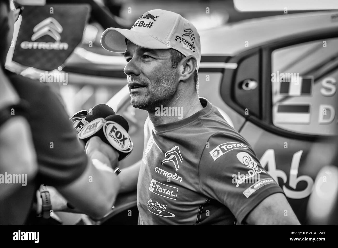 LOEB Sebastien (FRA), CITROEN C3 WRC, CITROEN TOTAL ABU DHABI WRT Portrait während der 2018 WRC World Rally Car Championship, Guanajuato Mexico Rallye vom 8. Bis 11. März bei Leon - Foto Eric Vargiolu / DPPI Stockfoto