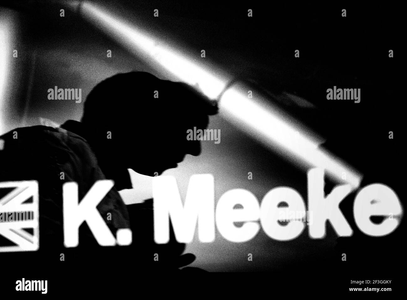 MEEKE Kris (GBR), CITROEN C3 WRC, CITROEN TOTAL ABU DHABI WRT Porträt während der WRC World Rally Car Championship 2018, Monte Carlo Rallye vom 25. Bis 28. Januar, in Monaco - Foto Paulo Maria / DPPI Stockfoto