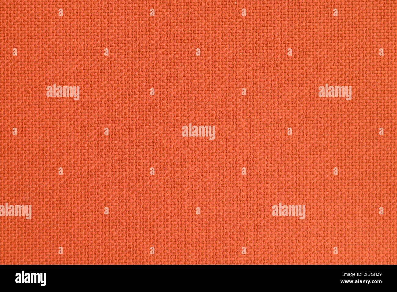 Orange Stoff Textilhintergrund Stockfoto