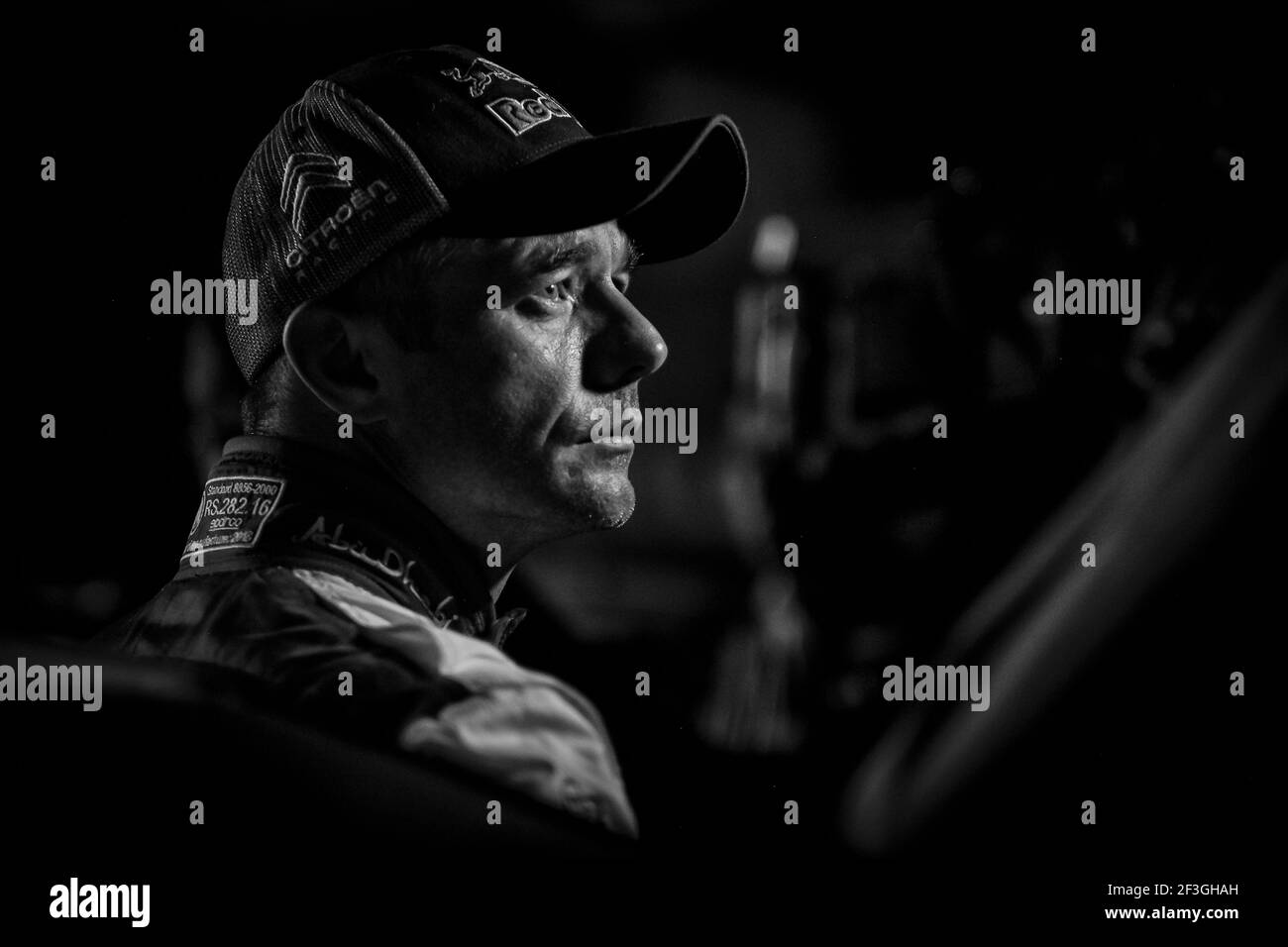 LOEB Sebastien (FRA), CITROEN C3 WRC, CITROEN TOTAL ABU DHABI WRT Portrait während der 2018 WRC World Rally Car Championship, Guanajuato Mexico Rallye vom 8. Bis 11. März bei Leon - Foto Francois Flamand / DPPI Stockfoto