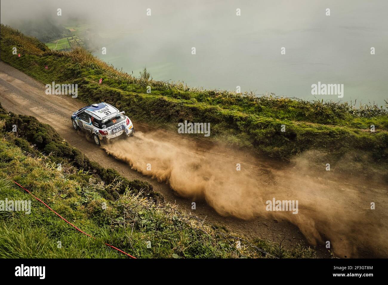 31 SOUSA Bernardo (prt), CARDOSO Walter (prt), RALY AUTOAÇOREANA RACING, CITROEN DS3 R5, Aktion während der Rallye-Europameisterschaft 2018 ERC Azoren Rallye, vom 22. Bis 24. März, in Ponta Delgada Portugal - Foto DPPI Stockfoto