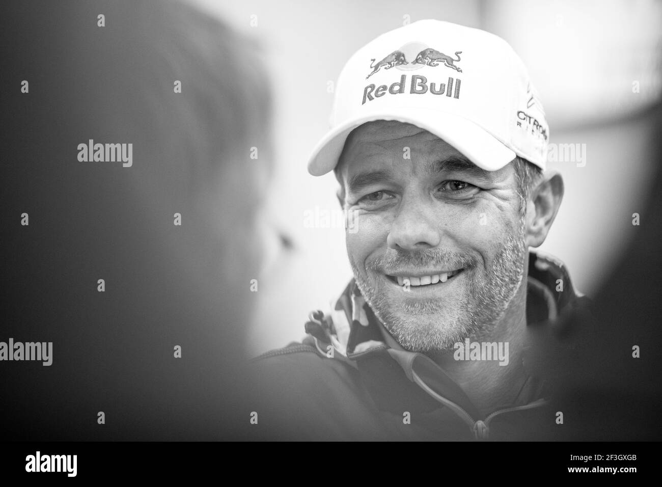 LOEB Sebastien (FRA), CITROEN C3 WRC, CITROEN TOTAL ABU DHABI WRT Portrait während der WRC World Rally Car Championship 2018, Tour de Corse Rallye vom 5. Bis 8. April in Ajaccio, Frankreich - Foto DPPI Stockfoto