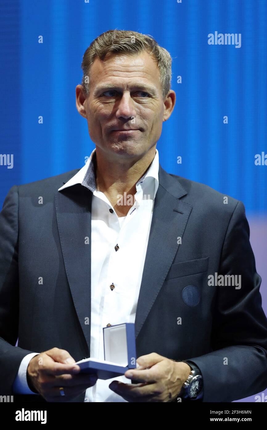 Gelsenkirchen, Deutschland. 03rd. Juni 2018. firo: 03,06.2018, Fuvuball, 1st Bundesliga, Saison 2018/2019, FC Schalke 04, JHV, Jahreshauptversammlung, Ingo Anderbrvºgge Quelle: dpa/Alamy Live News Stockfoto