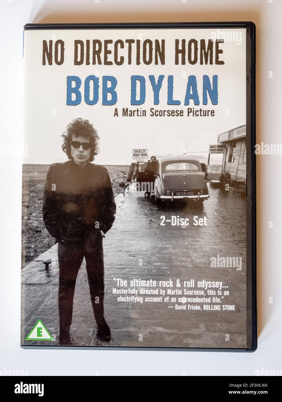 DVD des Films No Direction Home, mit Bob Dylan, Regie: Martin Scorsese Stockfoto